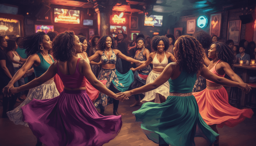 Représentation visuelle des éléments musicaux dans 'Take Me Thru Dere'