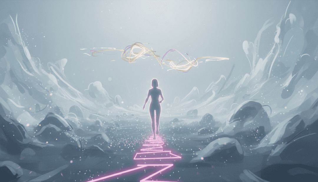 IA gerando cenas visuais inspiradas pelas letras e batidas de '24/7'