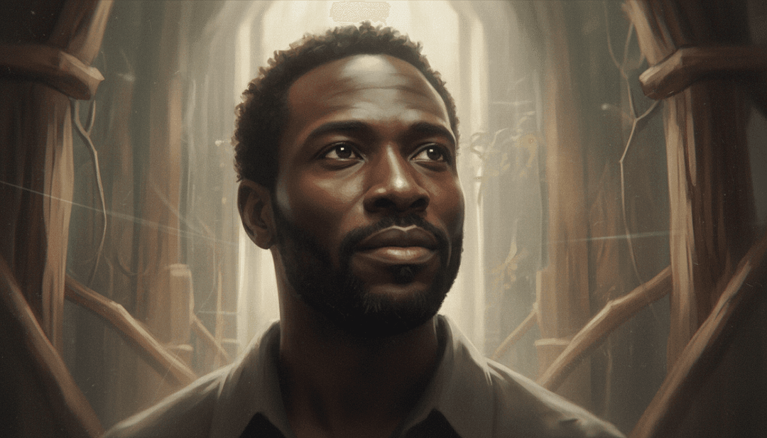 AI interpreting the soulful rhythm of SEE RIGHT THROUGH ME