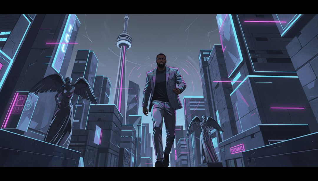 'SAY IT' के लिए अंतिम AI-जनरेटेड संगीत वीडियो, इसके अनूठे दृश्य तत्वों को प्रदर्शित करते हुए।