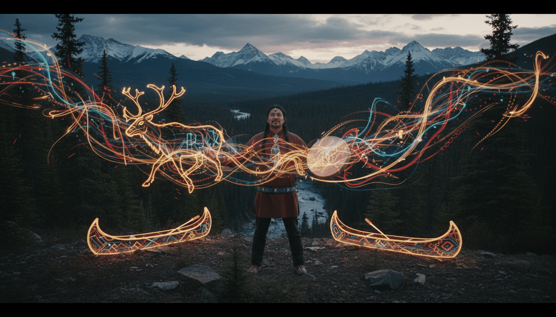 노래의 시각적 이야기를 보여주는 완성된 뮤직 비디오