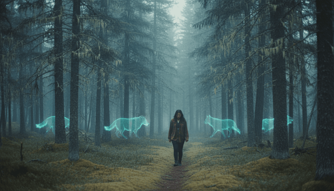 IA transformant les paroles de 'Moonshine' en art visuel