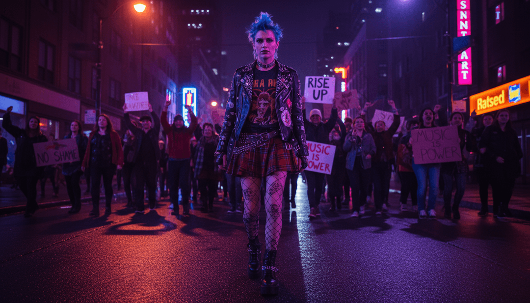 노래의 대담한 가사와 전자 비트를 해석하는 AI