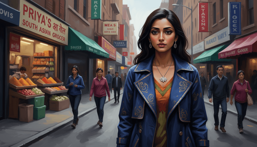 Merry Go Round의 음악적 요소를 묘사한 생동감 있는 비주얼