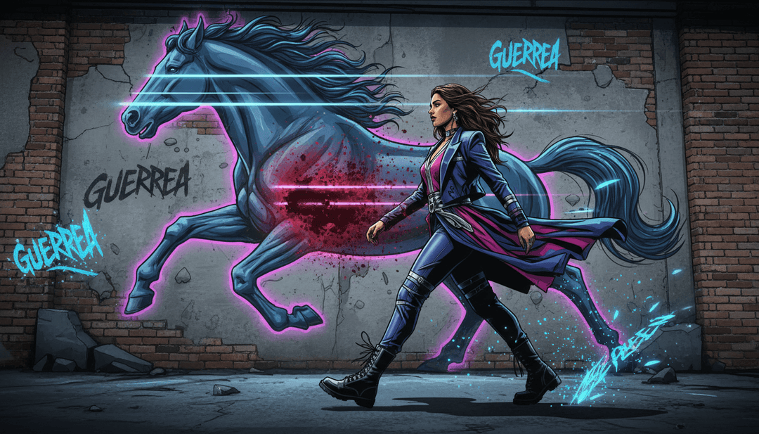 用户使用 AI 技术创建音乐视频