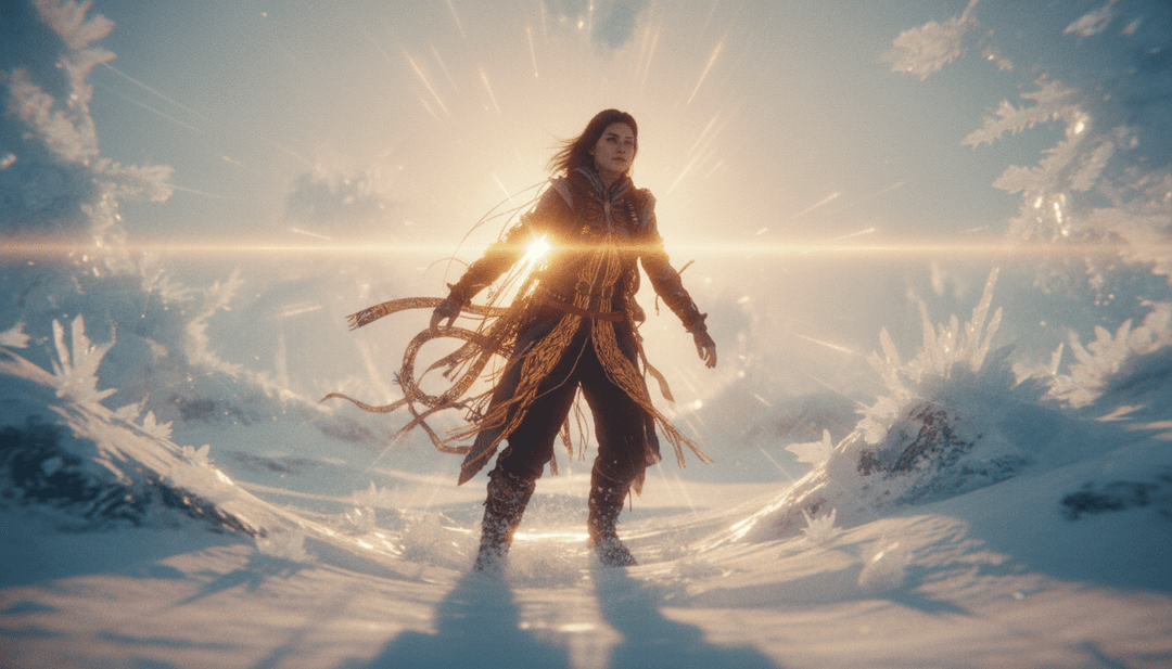 火焰和阴影的视觉效果反映了歌曲的情感深度。