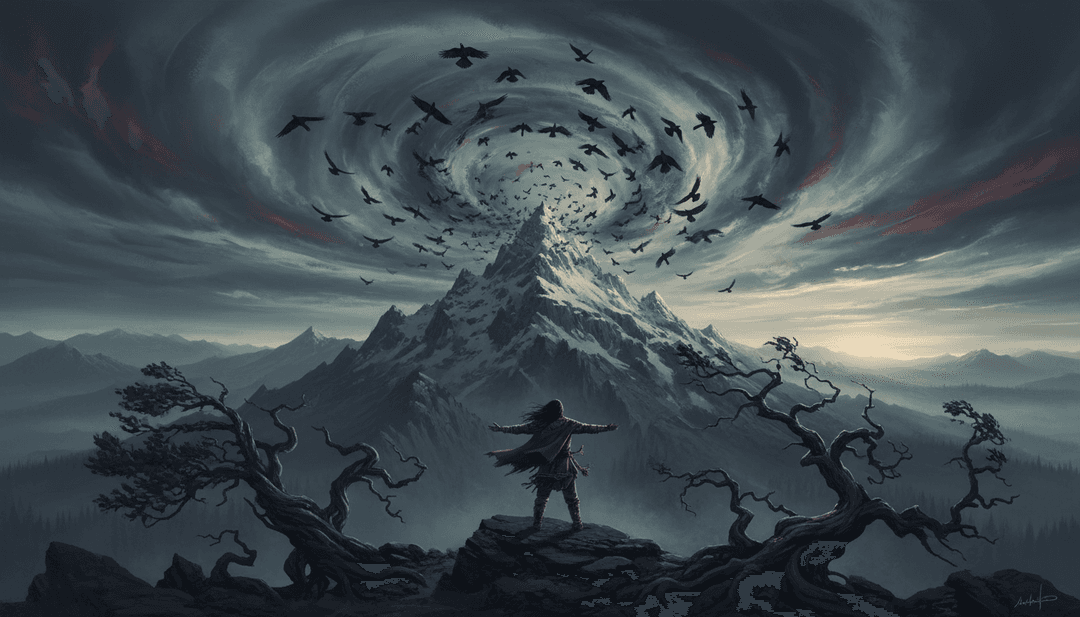 एक पूर्ण AI-उत्पन्न म्यूजिक वीडियो की अंतिम छवि