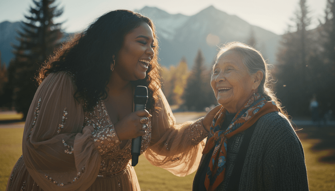 Utilisateur créant sa propre vidéo musicale générée par l'IA avec freebeat.ai.