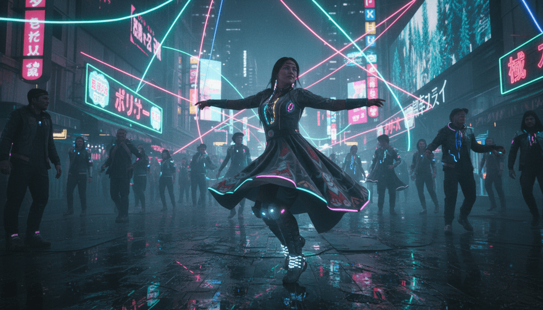 受音乐元素启发的视觉场景