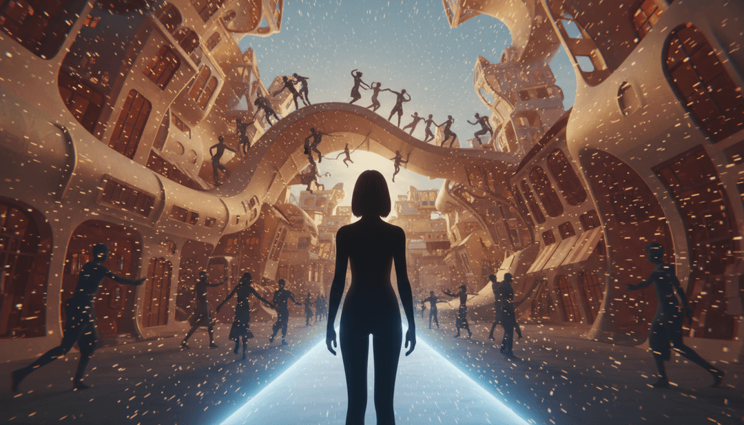 受 'Liminality' 的迷人旋律啟發的視覺場景