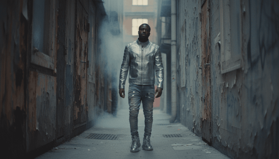 'Greed' के संगीत तत्वों के परिवर्तन को दर्शाते दृश्य।