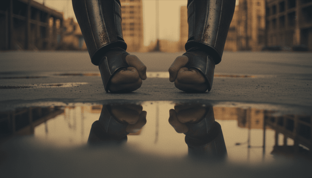 फ्रीबीट.एआई का उपयोग करके अपना खुद का एआई जनरेटेड संगीत वीडियो बनाते उपयोगकर्ता।