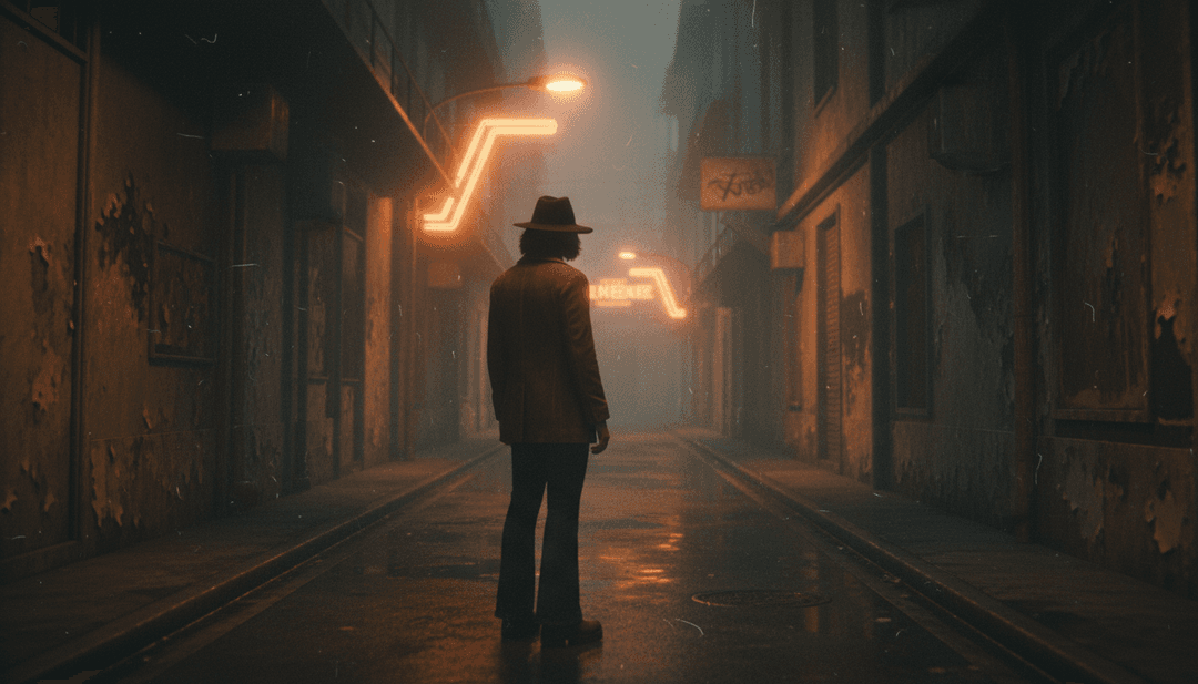 IA interpretando o clima de 'Watch You Walk Away'