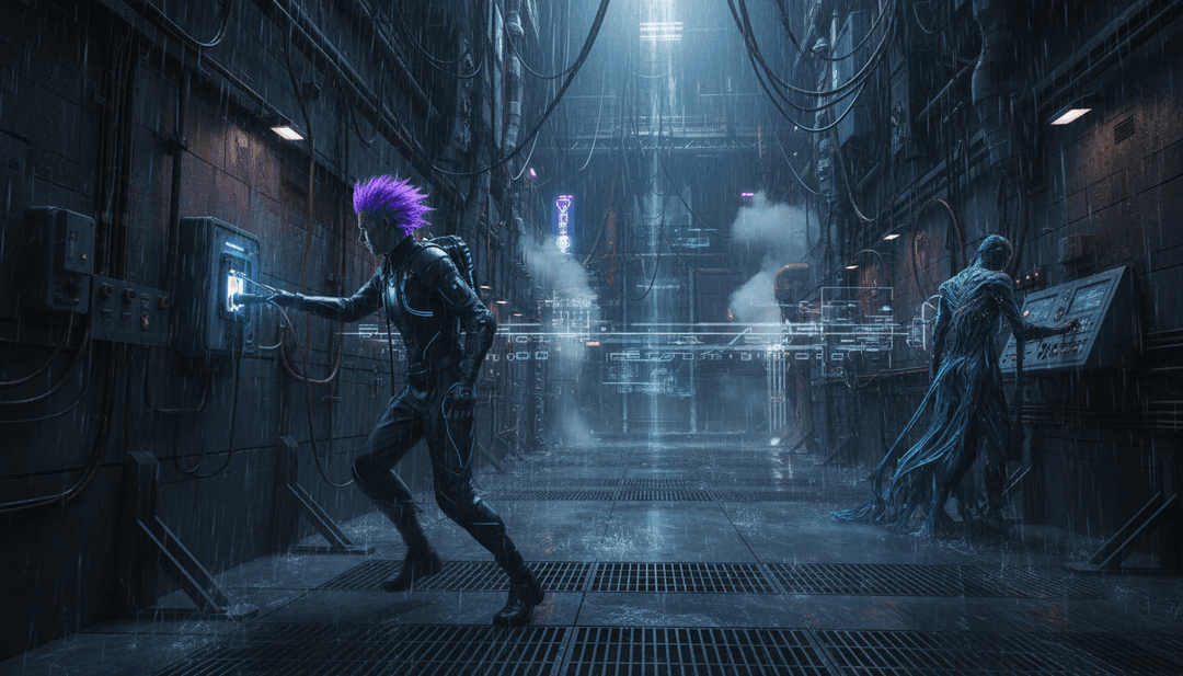 'Gas Station Love' 가사의 시각적 표현