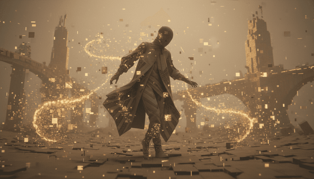 Sekou के गीतों का विश्लेषण करते हुए AI की अवधारणात्मक छवि