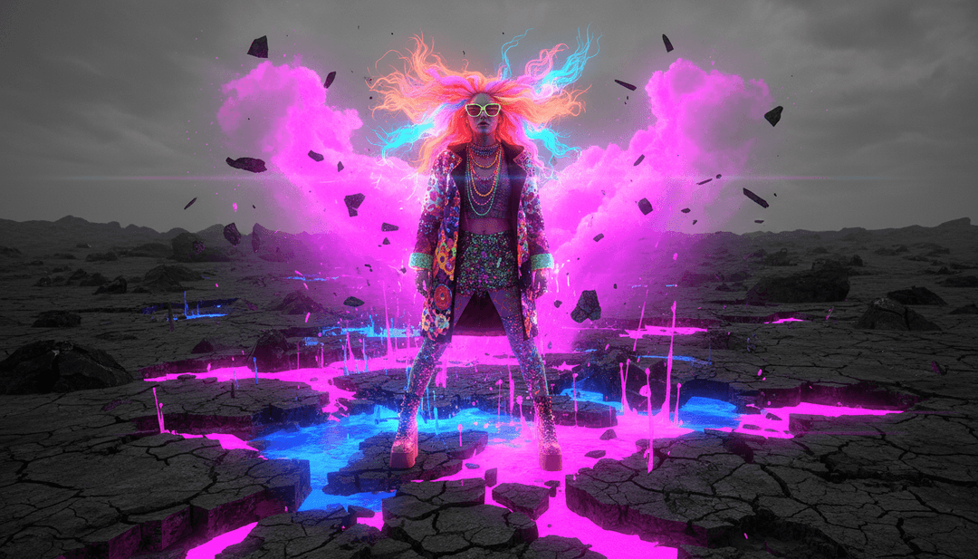 來自 'the beginning of the end' 的音樂元素的視覺呈現