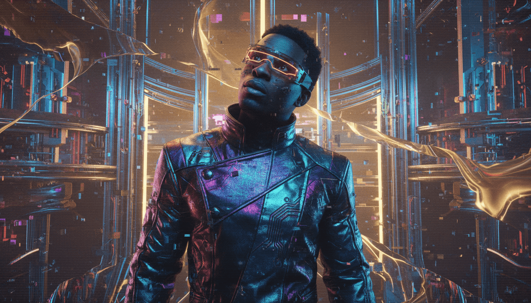 受 'Blaming Jesus' 音乐启发的视觉场景