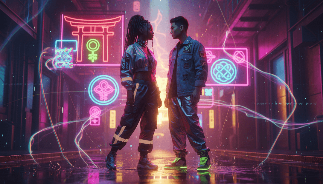 'Body Go' संगीत वीडियो दृश्यों का दृश्य चित्रण