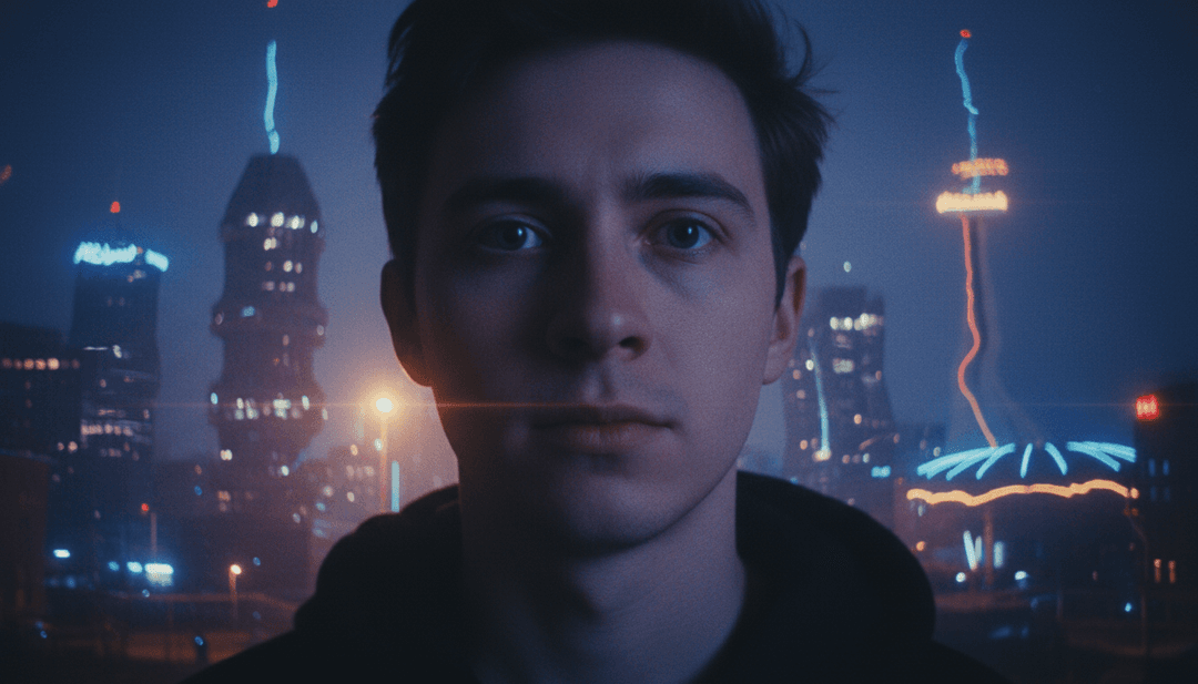 AI द्वारा Nils Hoffmann और Bipolar Sunshine के High & Low के मूड की व्याख्या।