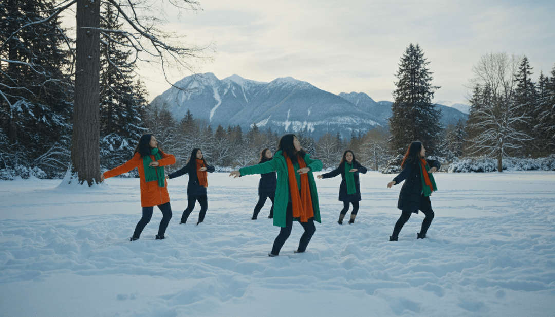 IA transformando elementos musicais em cenas visuais vívidas para 'Club Husband'.