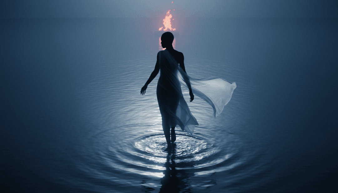 Scènes visuelles inspirées par les rythmes et les paroles de 'Root of All Evil'