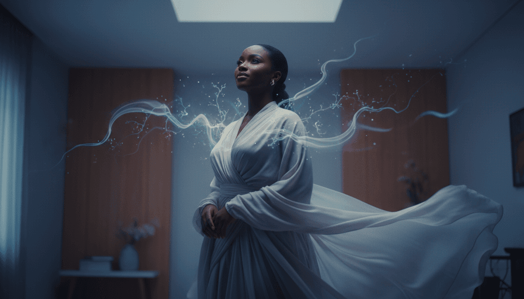 AI che traduce la melodia di 'Almost' in scene visive vivide