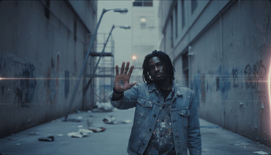 freebeat.ai के साथ म्यूजिक वीडियो बनाते हुए उपयोगकर्ता