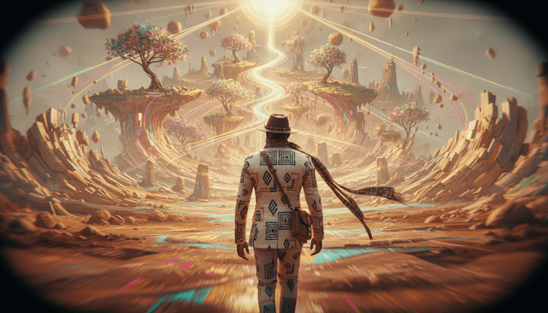 AI가 'Kiss'의 음악적 요소를 생생한 시각적 장면으로 변환.