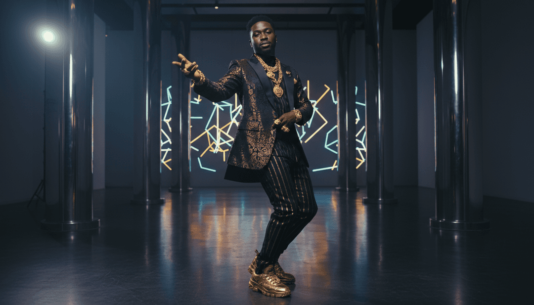 AI che genera immagini vibranti basate sui testi della canzone