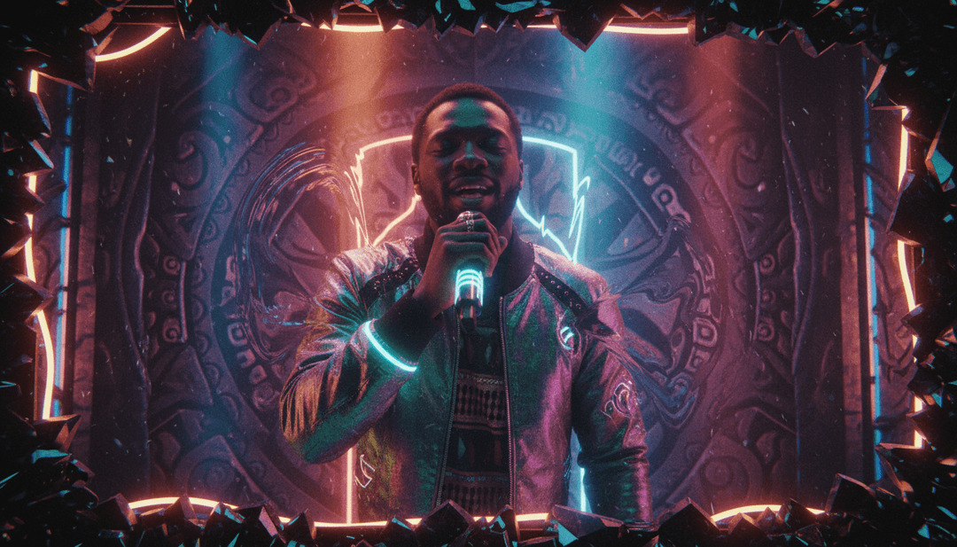 完成的 AI 生成的 'Miss' 音樂影片