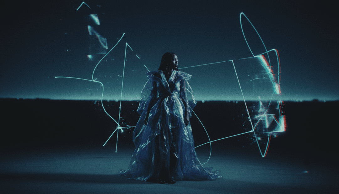 完成的 BOTAPAFO 音乐视频展示了动态视觉效果。