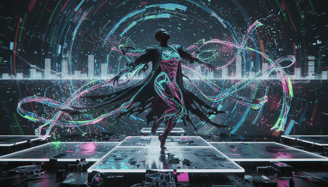 鄉村音樂家在雪中的德州天空下的視覺場景