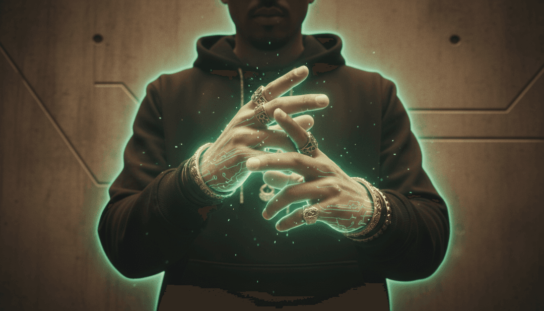 受 'b 2 b' 音樂元素啟發的視覺藝術。