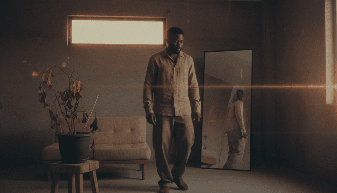 हिप हॉप रिदम से प्रेरित जीवंत दृश्य दृश्य