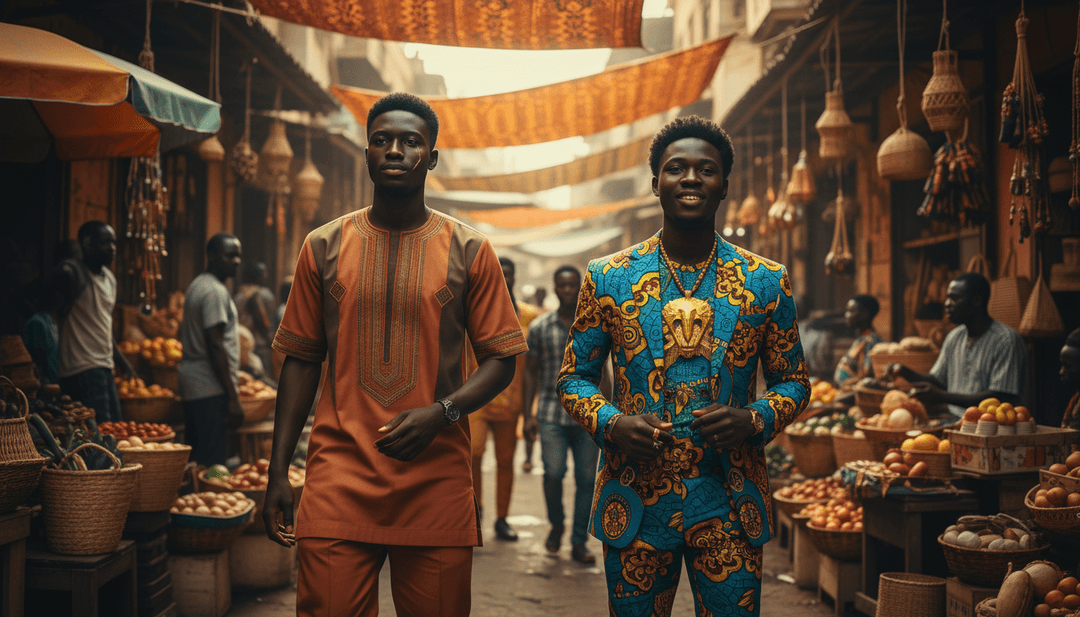 음악적 요소에서 영감을 받은 생생한 시각적 장면의 콜라주.