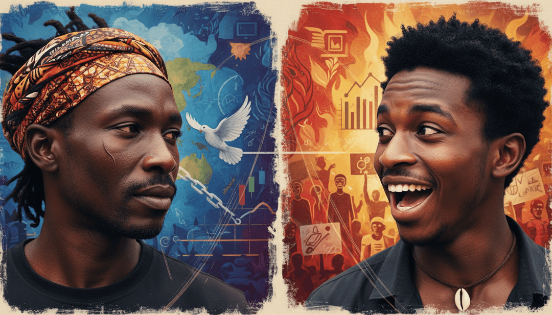 개인화된 콘텐츠를 만들기 위해 AI 뮤직 비디오 생성기를 사용하는 사용자.