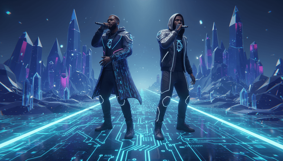 Monaleoのビートと歌詞のビジュアル表現