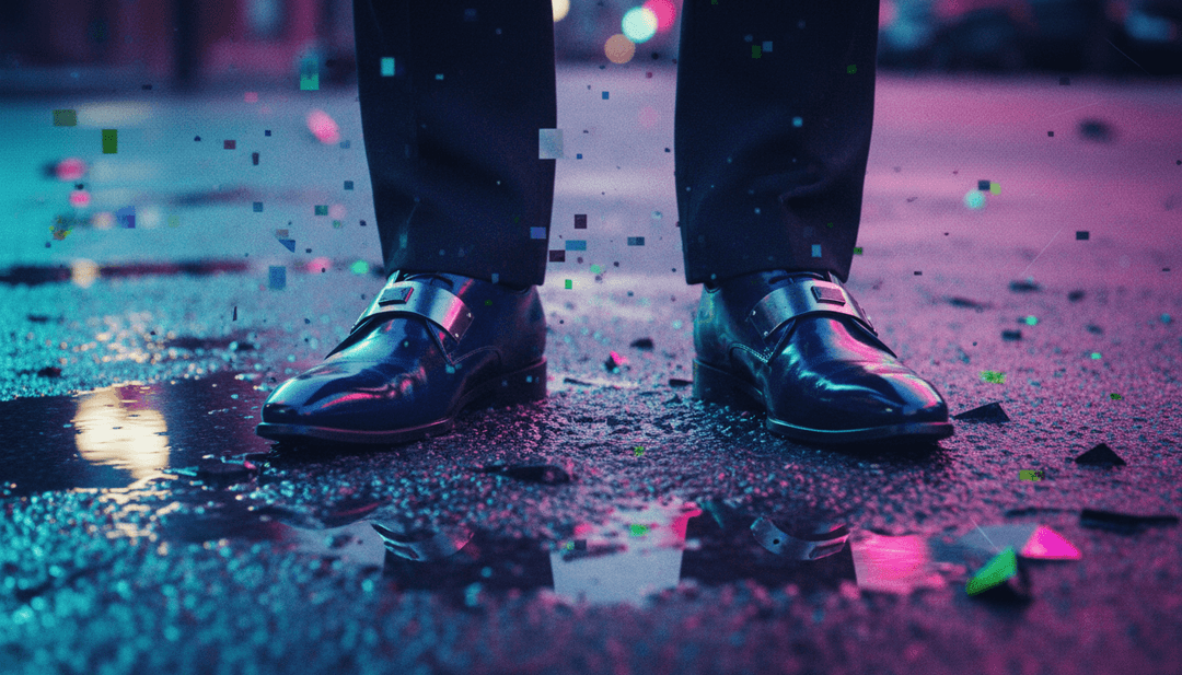 AI가 'sos'의 음악과 가사로부터 시각적 장면을 만드는 모습