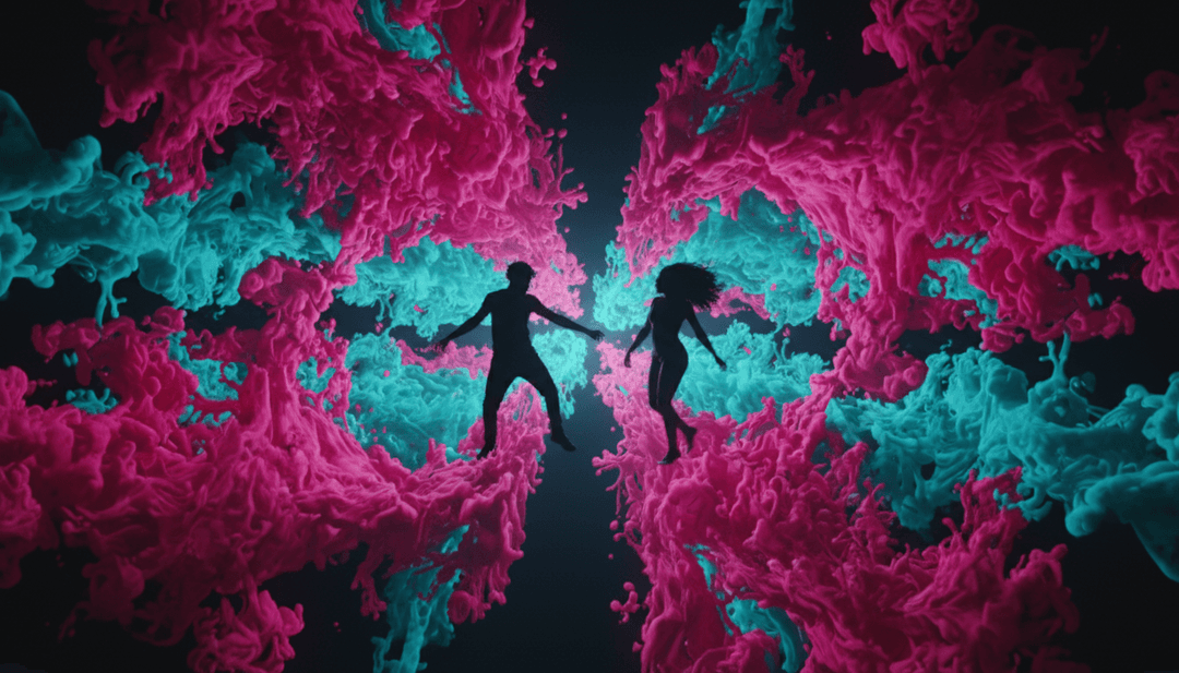 노트북에서 AI 뮤직 비디오 생성기를 사용하는 사용자