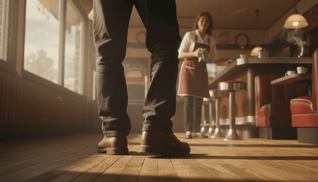 IA transformando notas musicais em cenas visuais vibrantes.