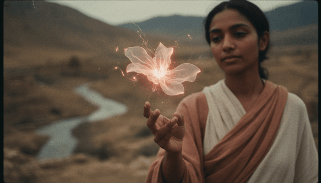 AIが「Forever」のリズムと歌詞にインスパイアされたビジュアルを生成