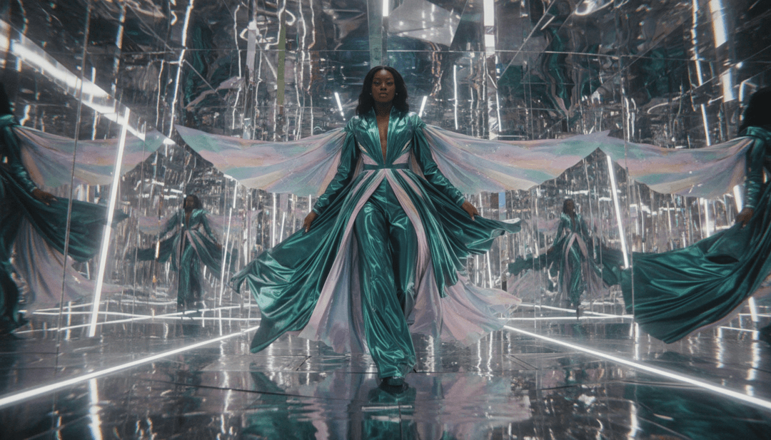 फ्रीबीट.ai का उपयोग करके अपना खुद का संगीत वीडियो बनाते हुए एक उपयोगकर्ता।