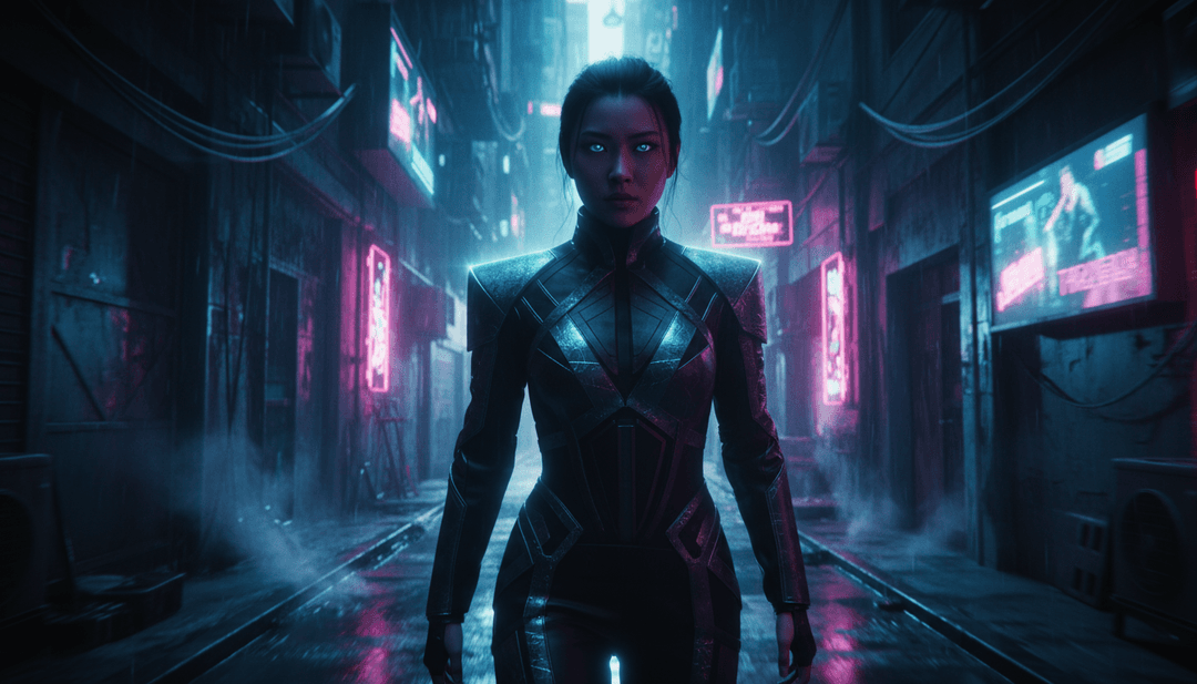 受歌曲音乐元素启发的视觉场景