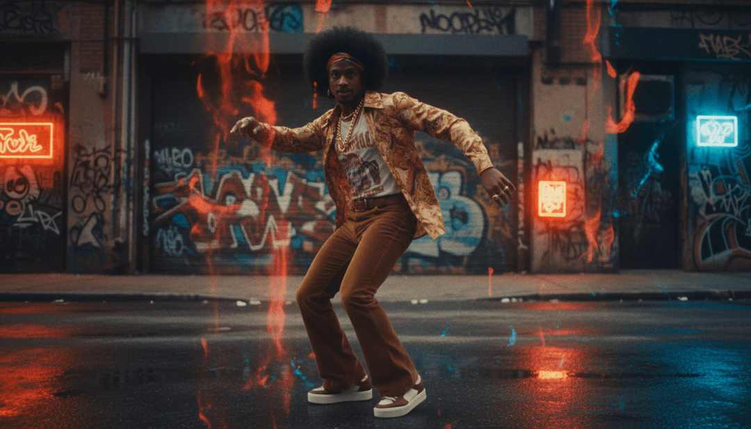 『Wyl' Out』のビジュアル表現、鮮やかな色彩とエネルギッシュなシーン