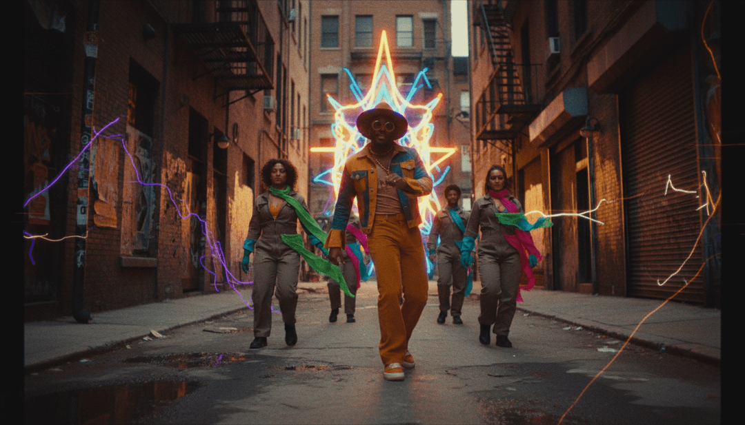 freebeat.aiを使って自分自身のAI音楽ビデオを作成するユーザー