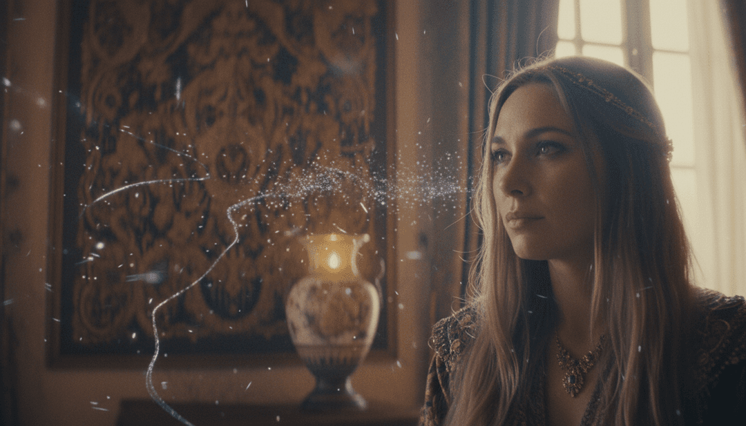 'The Fate of Ophelia'에 영감을 받은 시각적 장면