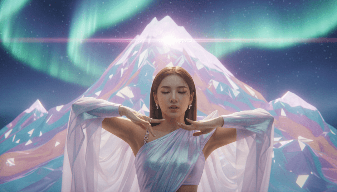 AI가 'Rubber Band Man'의 영혼을 뮤직 비디오 생성으로 해석하는 모습