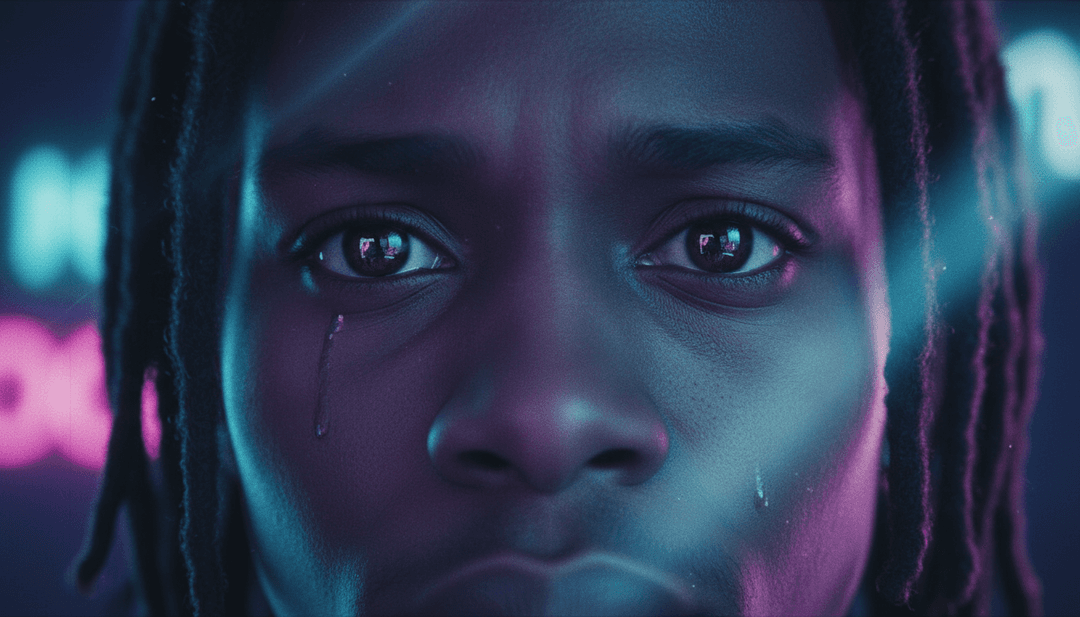 AI che interpreta l'umore di '12 to 12' di sombr.