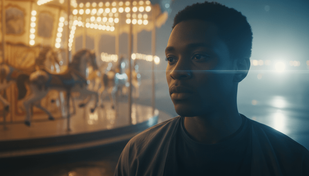 Representación visual de IA interpretando la canción Ocean de Calvin Harris & Jessie Reyez