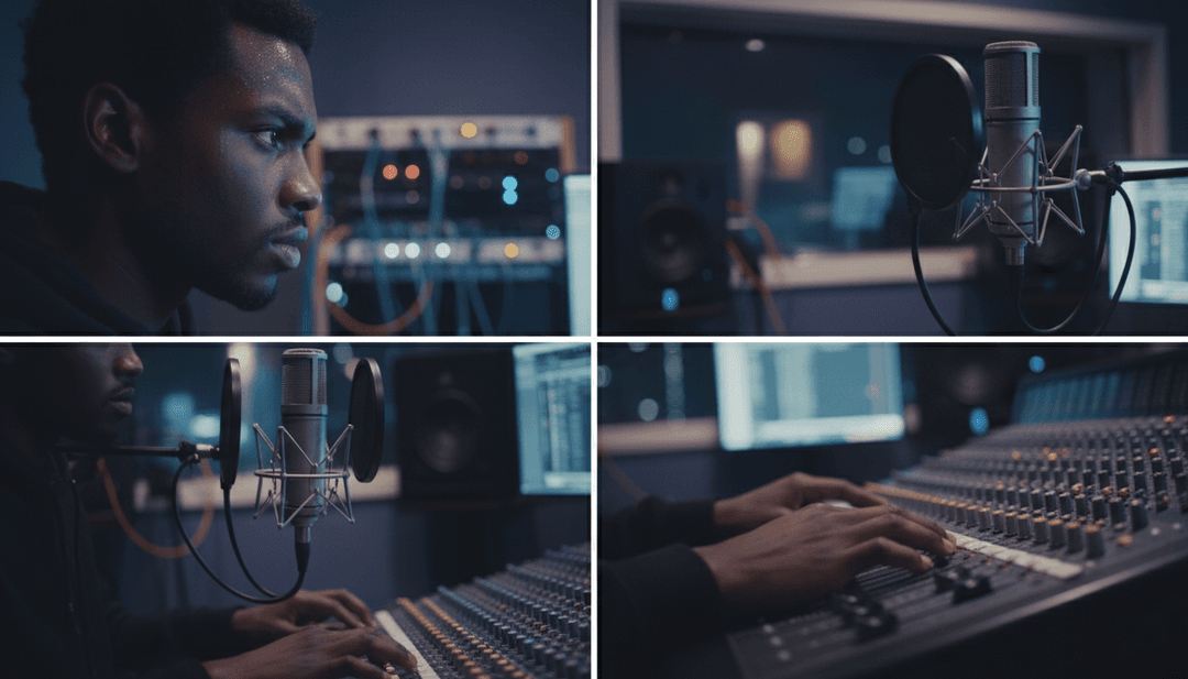 संगीत को वीडियो दृश्यों में बदलने का दृश्य प्रतिनिधित्व